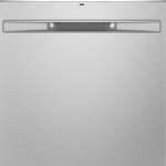 Silver dishwasher